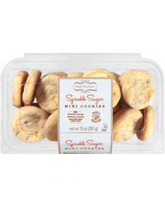 Sprinkle Sugar Mini Cookies